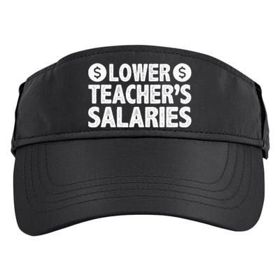 Lower Teacher Salaries Adult Drive Performance Visor