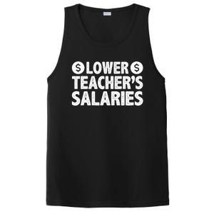 Lower Teacher Salaries PosiCharge Competitor Tank