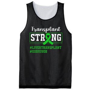 Liver Transplant Survivor Transplant Strong Mesh Reversible Basketball Jersey Tank