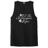 Let The Shenanigans Begin Lucky Saint Patrick Day Gift PosiCharge Competitor Tank