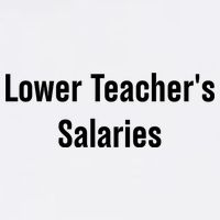 Lower Teacher Salaries Funny Teacher Baby Bodysuit