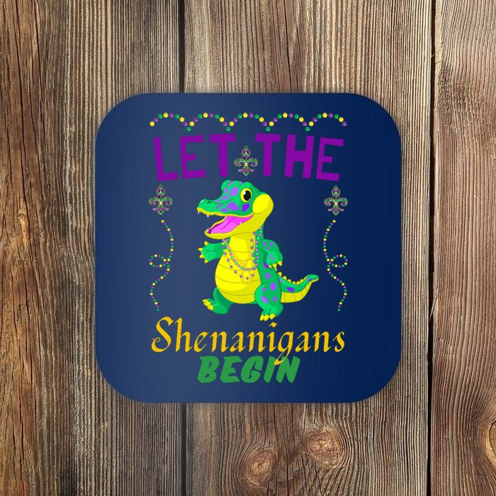 Let The Shenanigans Begin Mardi Gras Coaster