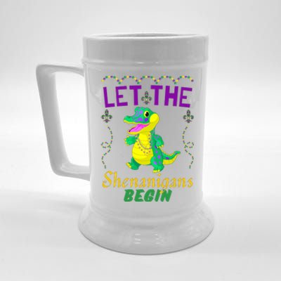 Let The Shenanigans Begin Mardi Gras Beer Stein