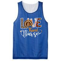 Love Turkey Stethoscope Travel Nurse Leopard Thanksgiving Gift Mesh Reversible Basketball Jersey Tank