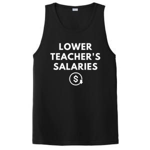 Lower Teachers Salaries Lower Teacher Salaries PosiCharge Competitor Tank