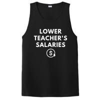 Lower Teachers Salaries Lower Teacher Salaries PosiCharge Competitor Tank