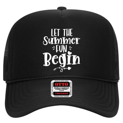 Let The Summer Fun Begin Vacation Trucker Hat