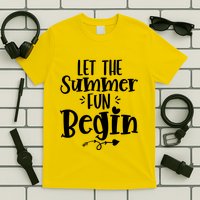 Let The Summer Fun Begin Vacation T-Shirt