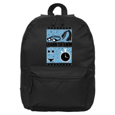 Learn To Swim 16 in Basic Backpack