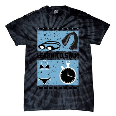 Learn To Swim Tie-Dye T-Shirt