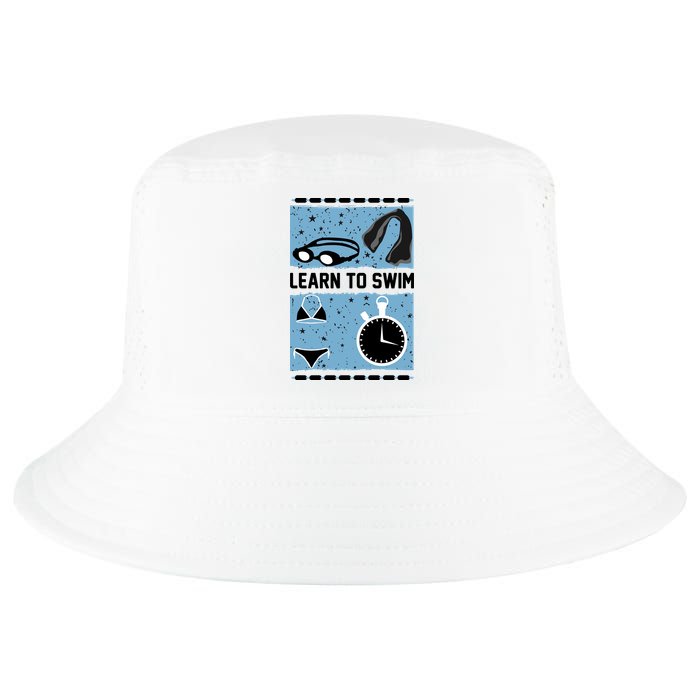 Learn To Swim Cool Comfort Performance Bucket Hat
