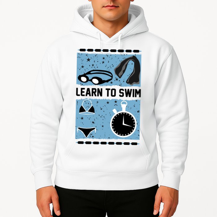 Learn To Swim Hoodie