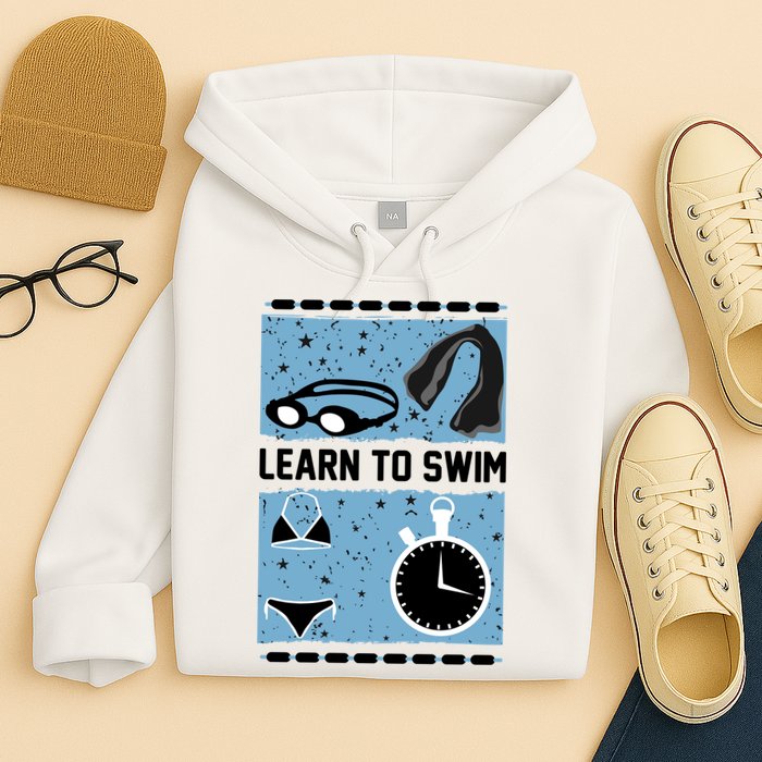 Learn To Swim Hoodie