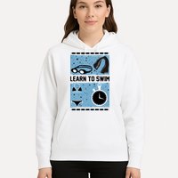Learn To Swim Hoodie