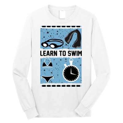 Learn To Swim Long Sleeve Shirt