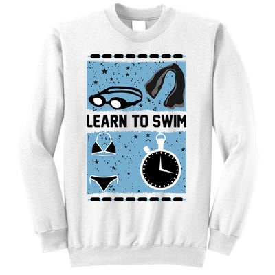 Learn To Swim Sweatshirt