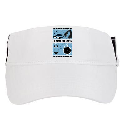 Learn To Swim Adult Drive Performance Visor