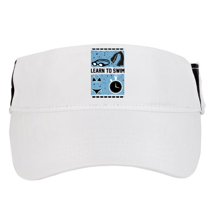 Learn To Swim Adult Drive Performance Visor
