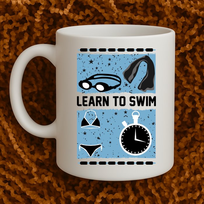 Learn To Swim Mug