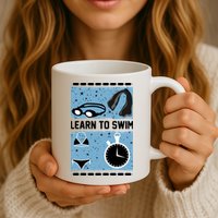 Learn To Swim Mug