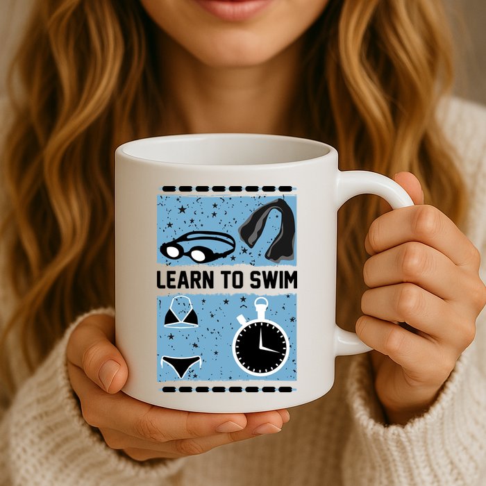 Learn To Swim Mug