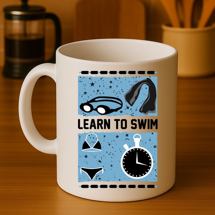 Learn To Swim Mug