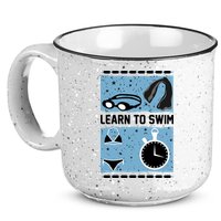 Learn To Swim 15oz Campfire Ceramic Mug