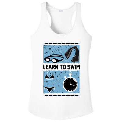 Learn To Swim Ladies PosiCharge Competitor Racerback Tank
