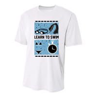 Learn To Swim Youth Performance Sprint T-Shirt