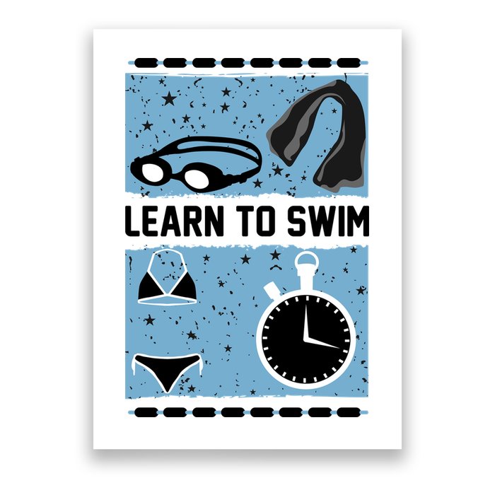Learn To Swim Poster