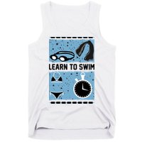 Learn To Swim Tank Top