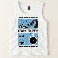 Learn To Swim Tank Top