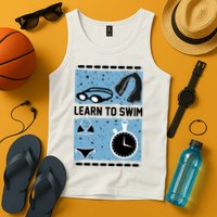 Learn To Swim Tank Top