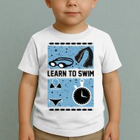 Learn To Swim Toddler T-Shirt