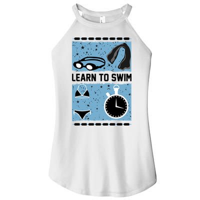 Learn To Swim Women's Perfect Tri Rocker Tank