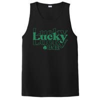 Lucky Teacher St Patricks Day PosiCharge Competitor Tank