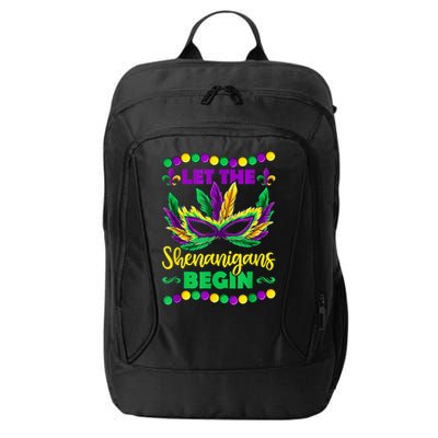 Let The Shenanigans Begin Mardi Gras City Backpack