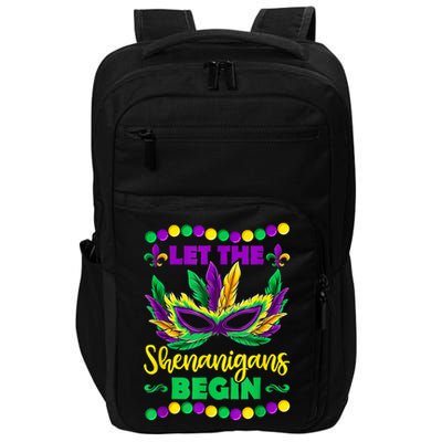 Let The Shenanigans Begin Mardi Gras Impact Tech Backpack
