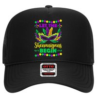 Let The Shenanigans Begin Mardi Gras Hat