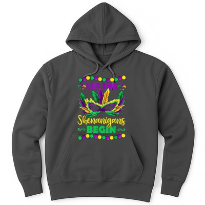 Let The Shenanigans Begin Mardi Gras Hoodie