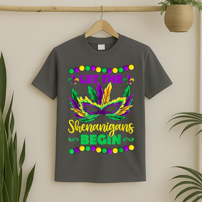 Let The Shenanigans Begin Mardi Gras T-Shirt