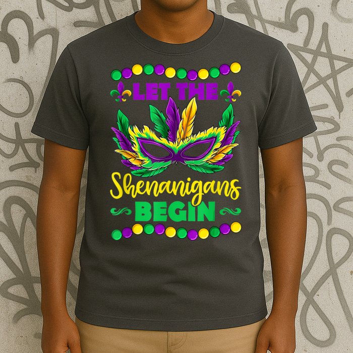 Let The Shenanigans Begin Mardi Gras T-Shirt