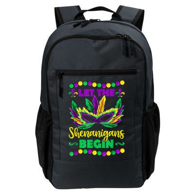 Let The Shenanigans Begin Mardi Gras Backpack