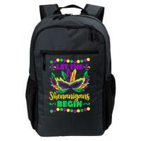 Let The Shenanigans Begin Mardi Gras Backpack