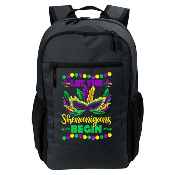 Let The Shenanigans Begin Mardi Gras Backpack
