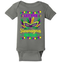 Let The Shenanigans Begin Mardi Gras Baby Bodysuit