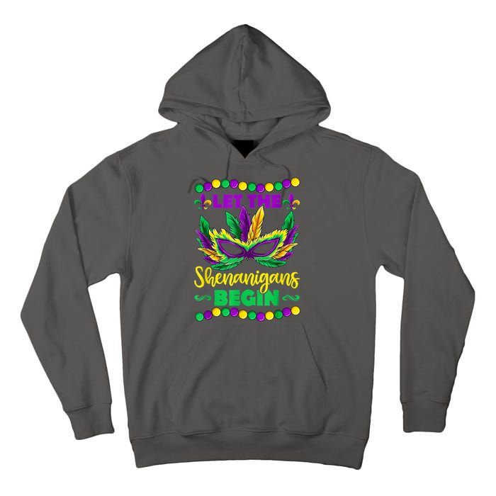 Let The Shenanigans Begin Mardi Gras Tall Hoodie