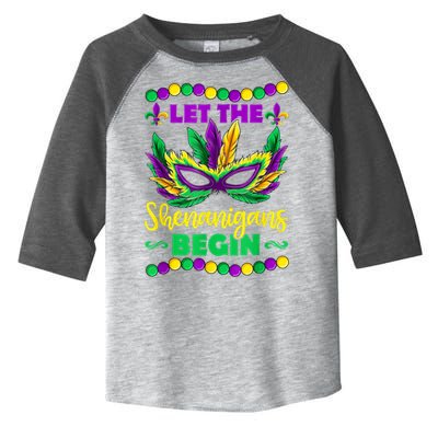 Let The Shenanigans Begin Mardi Gras Toddler Fine Jersey T-Shirt