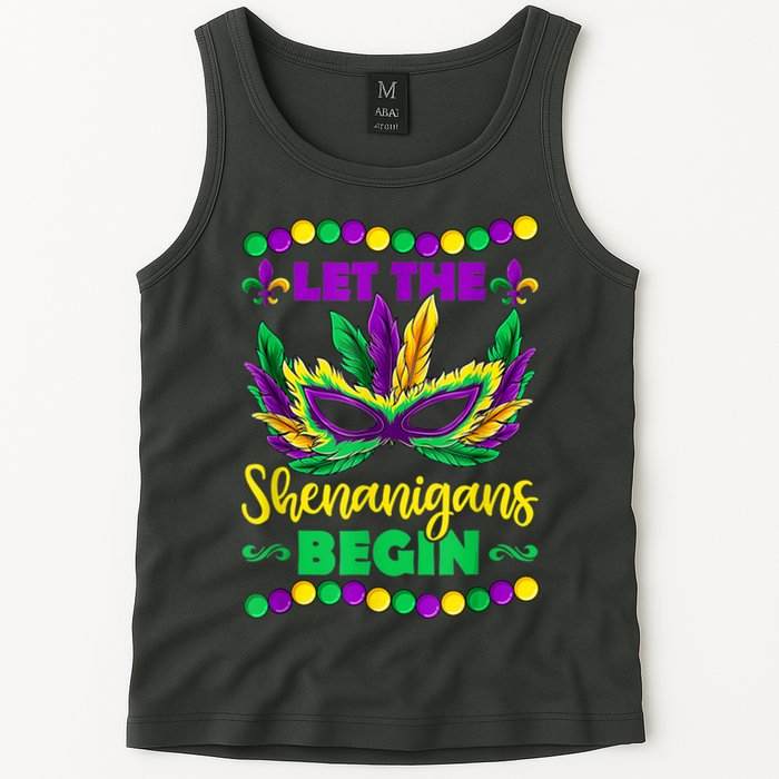 Let The Shenanigans Begin Mardi Gras Tank Top