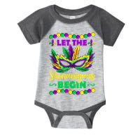 Let The Shenanigans Begin Mardi Gras Infant Baby Jersey Bodysuit